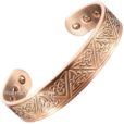 Beautiful Celtic Copper Magnetic Bracelet Celtic Trinity Knot