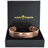 Copper bracelet Ireland men women celtic bangle