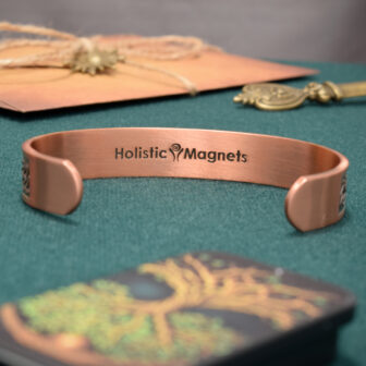 Pure Copper Magnetic Bracelet Unisex Celtic Bracelet Bangle with Magnets Fabulous Unique Gift for Men or Women - Celtic Shield Knot (SKC) - Image 3