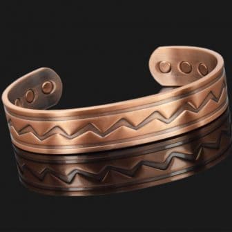 Mens Copper bracelet bio magnetic bracelet for arthritis pain relief