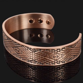 Mens Copper Bracelet for Arthritis Pain Relief Magnetic Therapy Bracelet Bangle – Celtic Mist
