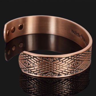 Mens Copper Bracelet for Arthritis Pain Relief Magnetic Therapy Bracelet Bangle – Celtic Mist