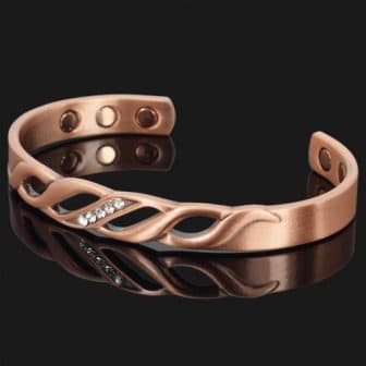 womens magnetic bracelet for arthritis copper magnetic therapy bracelet