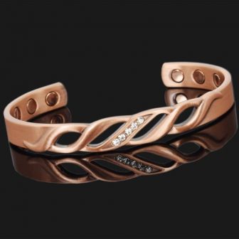 womens magnetic bracelet for arthritis copper magnetic therapy bracelet
