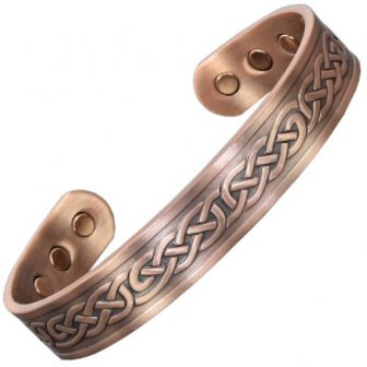 copper bracelet for arthritis magnetic bracelet health pain relief therapy bracelet bangle celtic eternity knot cek