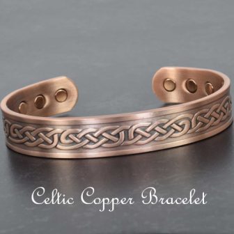 copper bracelet for arthritis magnetic bracelet health pain relief therapy bracelet bangle celtic eternity knot