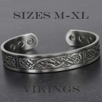 magnetic bracelet for men copper bracelet for arthritis health bangle healing pain relief bracelet viking bracelet for men vp