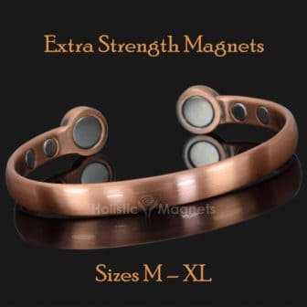 Magnetic bangle pain relief bracelet mens copper bracelet arthritis magnetic therapy health bracelet bracket STRONG MAGNETS hpc