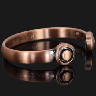 Magnetic bangle pain relief bracelet mens copper bracelet arthritis magnetic therapy health bracelet bracket STRONG MAGNETS hpc
