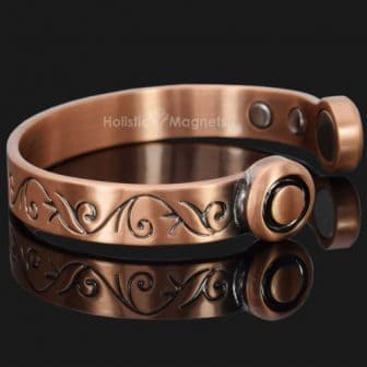 Pure copper magnetic bracelet magnetic therapy pain relief bracelet bracket arthritis bangle healing bracelet wristband hpu