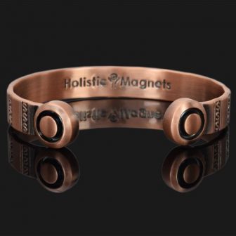 Magnetic Bracelet Copper Bracelet Copper Wristband Magnetic Band Pain Relief Bracelet for Health Healing Therapy Bracelets hsc