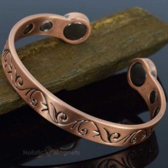 Pure copper magnetic bracelet magnetic therapy pain relief bracelet bracket arthritis bangle healing bracelet wristband hpu