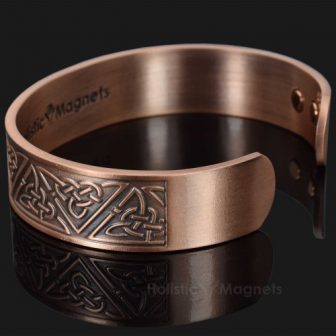 Copper bracelet for arthritis magnetic therapy bracelet health bracelet helaing bracelet bangle for pain trinity knot