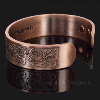 Copper bracelet health magnetic bracelet for health magnets for pain relief copper magnetic bracelet arthritis Scottish thistle