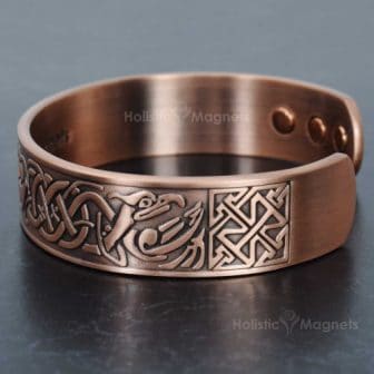 mens copper bracelet for arthritis magnetic bracelet healing health bracelet for pain viking bracelet eagles
