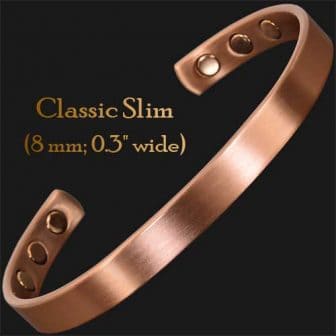Copper magnetic bracelet bangle health bracelet for arthritis pain magnetic therapy cf
