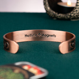 Celtic Copper Bracelet Magnetic Therapy Wristband for Joint and Muscular Pain Relief Unisex  – Celtic Eternity Knot (CEK) - Image 4