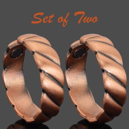 numeroastro Om Namah Shivaye Embossed Adjustable Copper Ring | Challa In  Copper for Men and Women (1 Pc) : Amazon.in: Fashion
