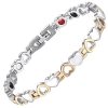 magnetic therapy bracelet ladies health bracelet for women healing pain relief wristband ion energy hss4