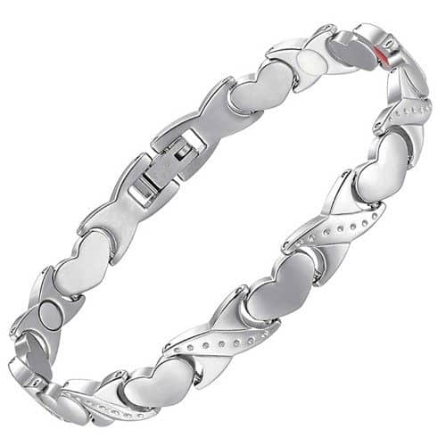ladies energy bracelet healing bracelet pain relief health wristband magnetic therapy hks4