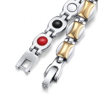 .magnetic bracelets for pain relief womens ladies health healing magnetic therapy ion energy wristband sgp