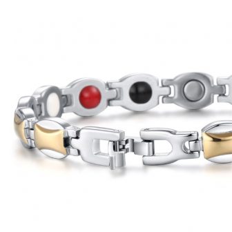 .magnetic bracelets for pain relief womens ladies health healing magnetic therapy ion energy wristband sgp