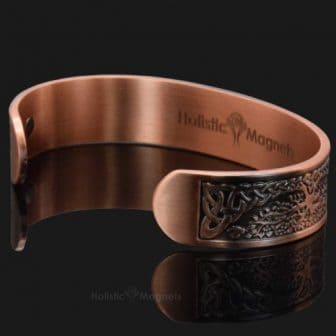 copper magnetic bracelet celtic irish tree of life trl