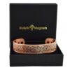 Pure Copper Magnetic Bracelet with Neodymium Magnets for Natural Pain Relief Mens Womens Celtic Bangle – Claddagh (CDH)