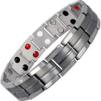 titanium magnetic bracelet for men arthritis pain relief health bracelet holistic magnets ts4