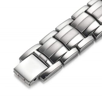 titanium magnetic bracelet men holistic magnets pain relief st4
