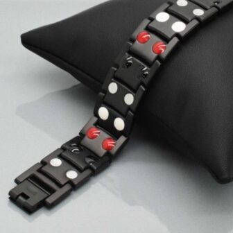 titanium magnetic bracelet for men pain relief arthritis holistic magnets BT4