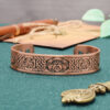 Pure Copper Magnetic Bracelet with Neodymium Magnets for Natural Pain Relief Mens Womens Celtic Bangle – Claddagh (CDH)