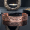 Pure Copper Magnetic Bracelet Unisex Celtic Bracelet Tree of Life Copper Bangle with Magnets Fabulous Unique Gift for Men or Women – Irish Tree of Life (TRL)