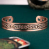 Celtic Copper Bracelet Magnetic Therapy Wristband for Joint and Muscular Pain Relief Unisex  – Celtic Eternity Knot (CEK)